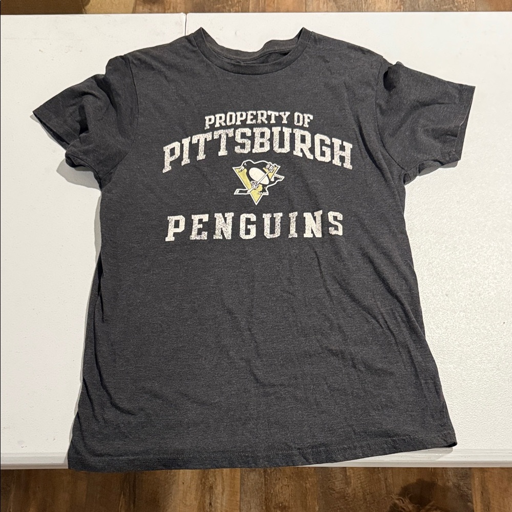 NHL Dark Gray Licensed T-Shirt